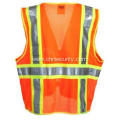 Men's Hi-Vis Fluorescent OrangeYellow Surveyor Vest